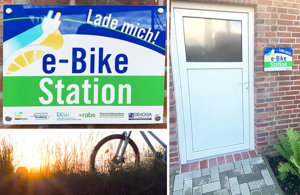 e-bike Station e-bike Schild Hotel O´felder